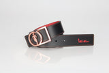 Red-Black reversible Belt