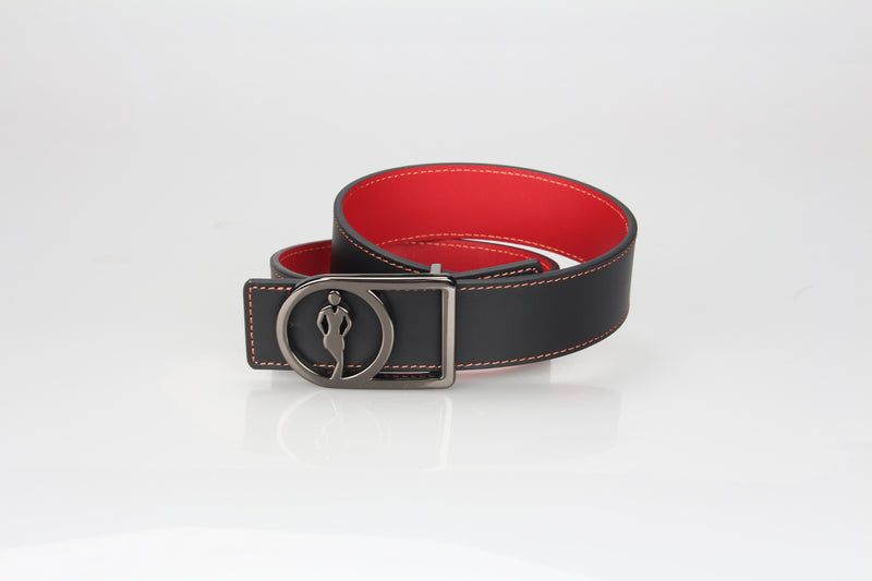 black and red belt