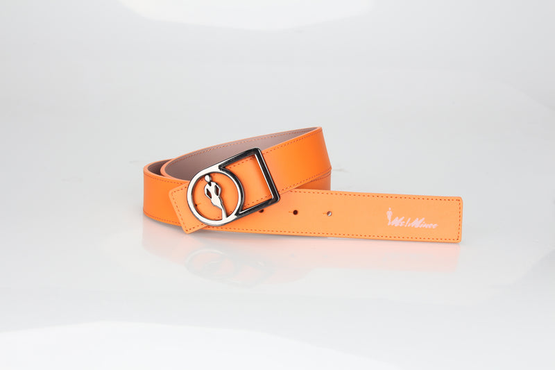 Orange-Warm Ten Reversible Belt